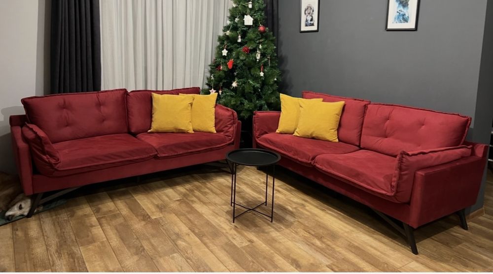 Продавам 2 дивана – 190 х 80 см, със сваляща се дамаска