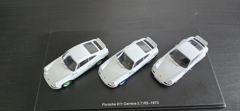 Machete Porsche 911 Carrera 2.7 RS (1973) – Schuco Edition 1:43 – Set