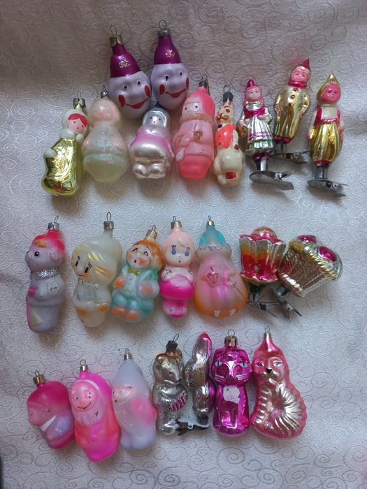 Ёлочные игрушки советские