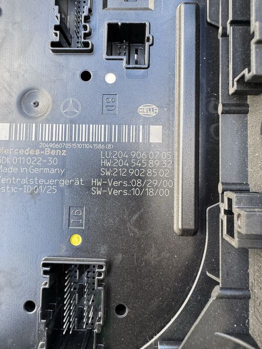 Преден и заден Сам модул за Мерцедес W204/W212/W218