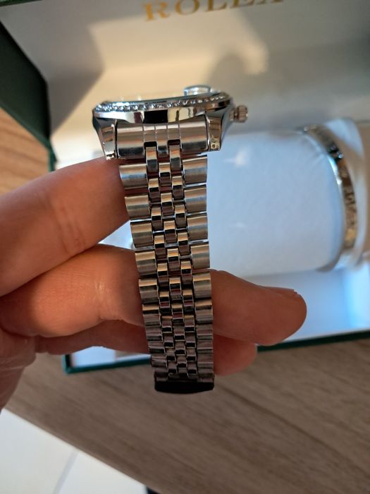 Rolex White Oyster Perpetual Datejust