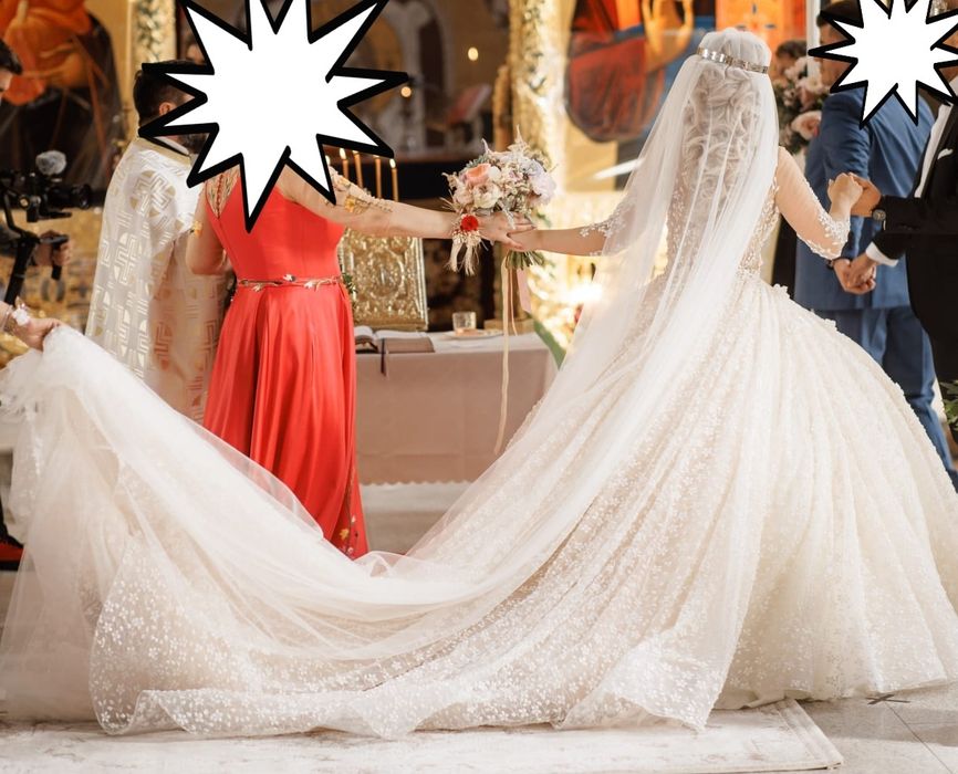 Rochie de mireasa unicat, realizata pe comanda