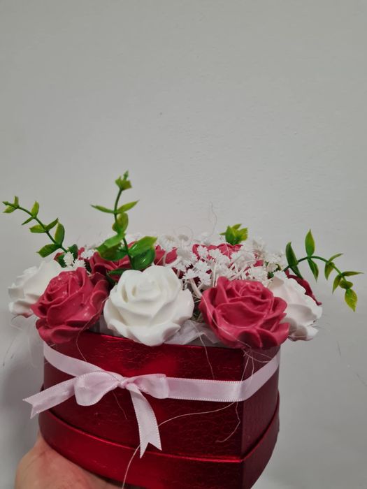 Букет от ароматни сапунени цветя