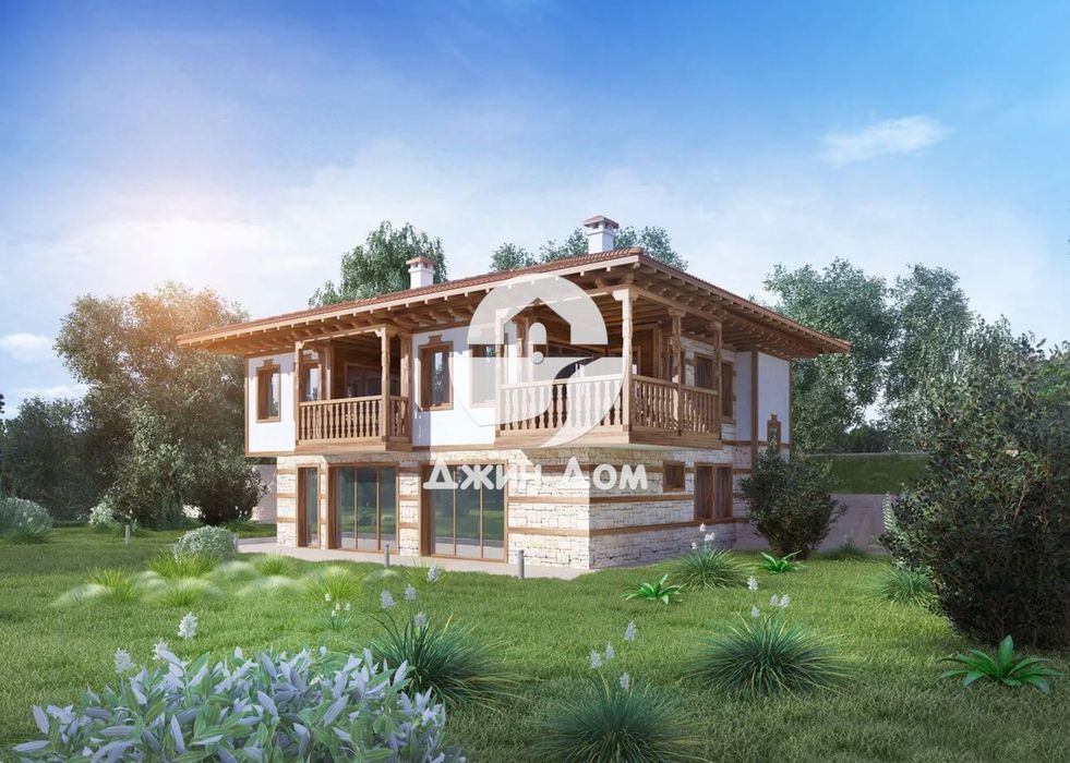 Къщи-близнаци с ПАНОРАМА МОРЕ във Венид Еко Вилидж, гр. Свети Влас