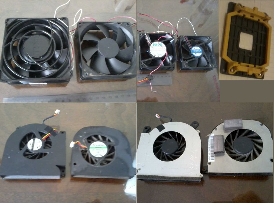 ventilator / cooler /airduct PC/ racitor/ diverse tipuri la alegere