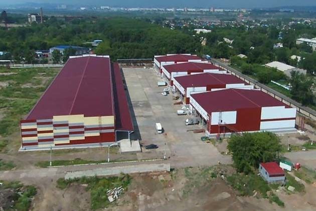 База с общей площадью 1.2 гектара.