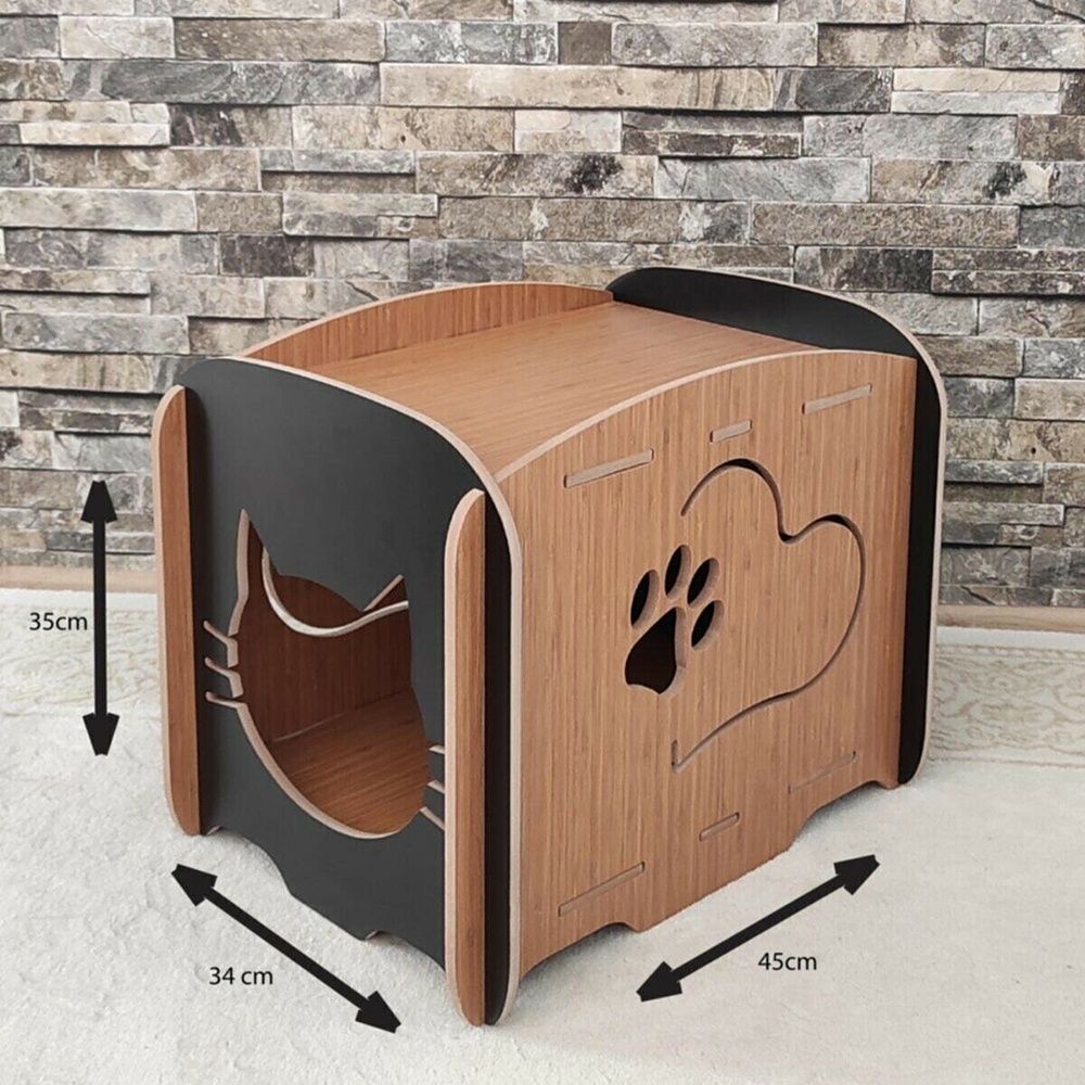 Домик для кошек "Goodrich Cats". Из МДФ. Доставка бесплатно.: 480 000 ...