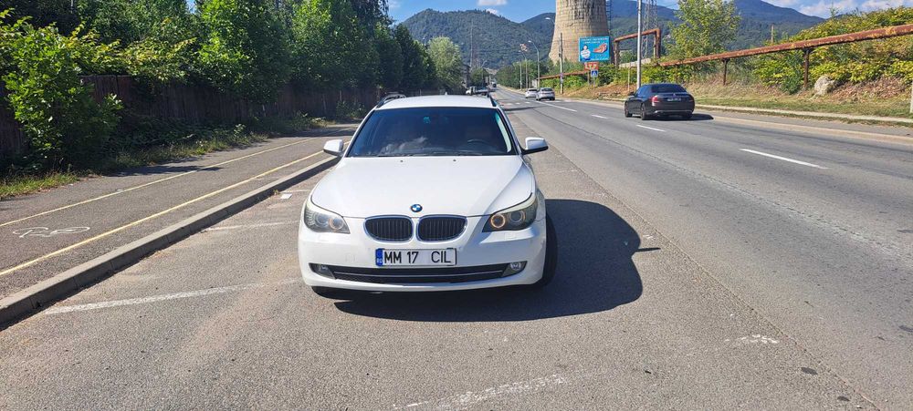 BMW E61 520d LCI 2009 | Piele Coniac Seria 7 | Navi Mare | Fără Investiții Mecanice