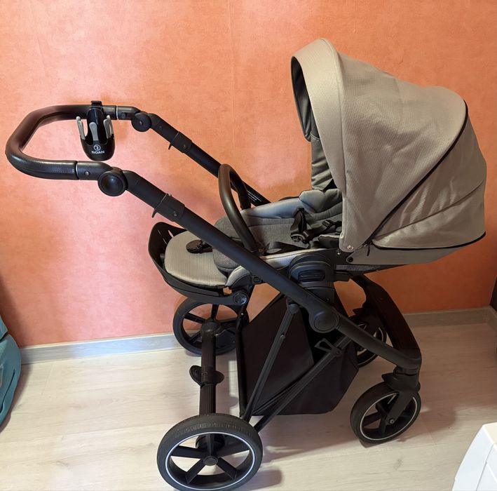 Бебешка количка 2в1 IVI Grey - ROAN