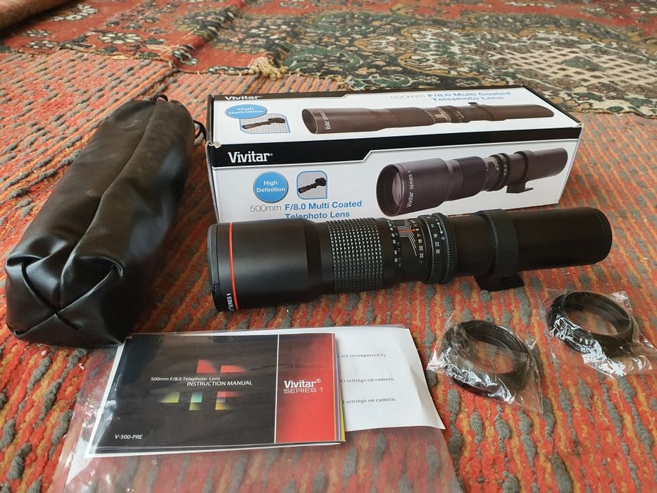 Vivitar 500 mm sotiladi