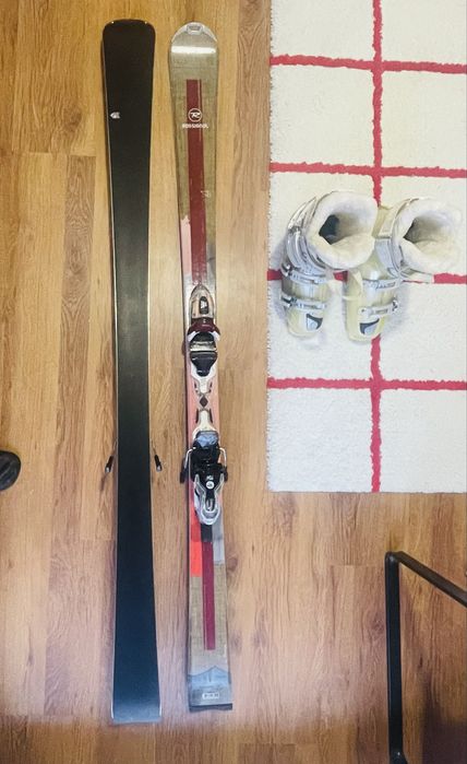 Дамски ски Rossignol 156 и обувки Rossignol Electra S3 90, 24.5