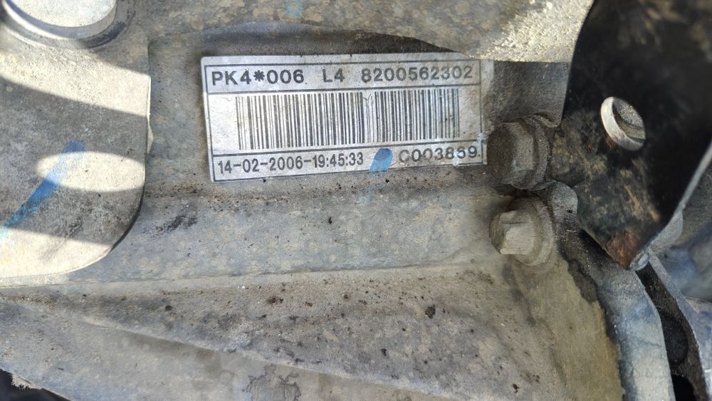 Cutie viteze Renault Laguna 3 2.0 dci 8200562302 PK4 006