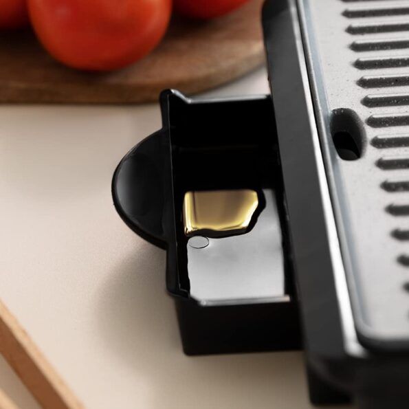 Cecotec Rock'nGrill Dark 1000 Електрически грил – 1000 W, каменно покр