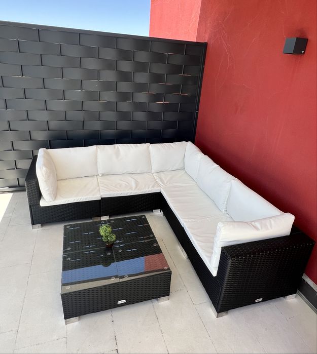 Coltar terasa Vida XXL + masuta