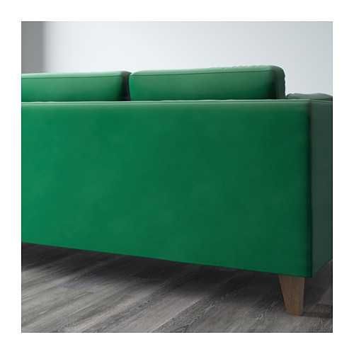 Canapea 3 locuri IKEA STOCKHOLM catifea verde