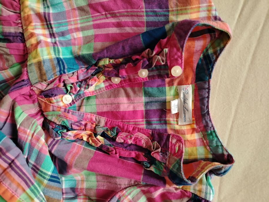 Футболка и платье  малышке Ральф