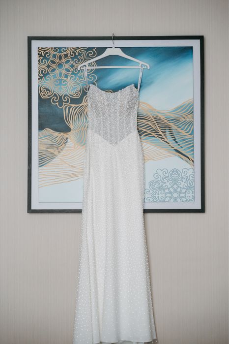 Шикарное свадебное платье