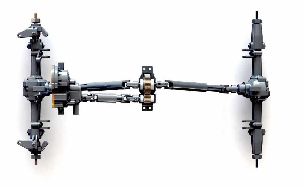 Crawler RGT EX86110 Pioneer brushed мотор 4х4 30km\h 1:10