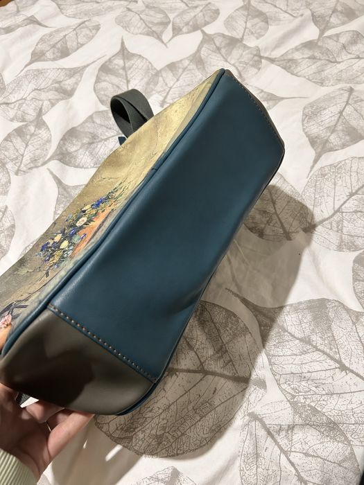 Poseta de dama cu motiv floral