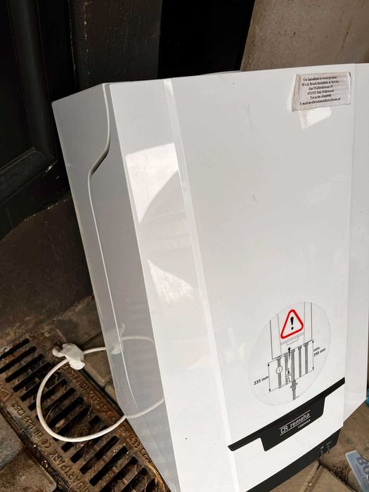 Centrala pe gaz recent adusa din Olanda