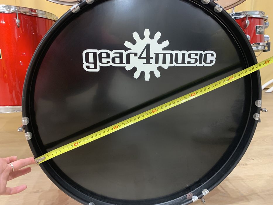 Барабани Gear4music червени
