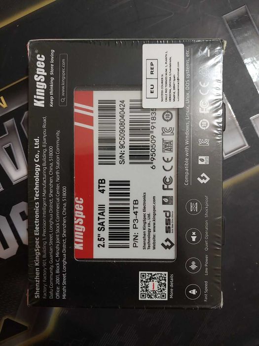 4TB KingSpec - Sata SSD (НОВ)