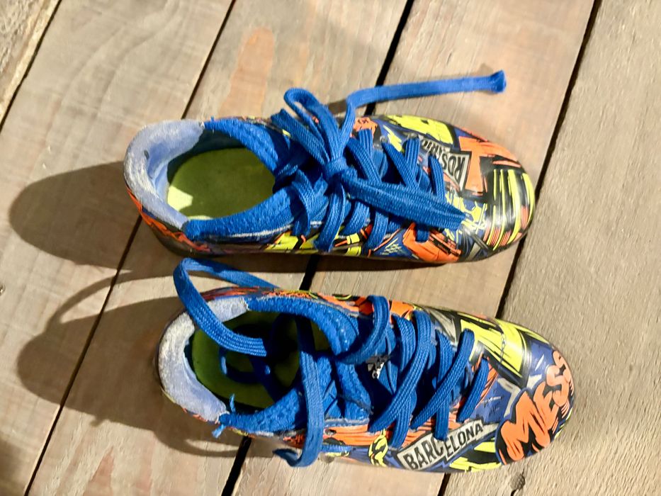 Ghete fotbal copii Adidas Nemeziz Messi 19.4 TF – 28 (Ediție Barcelona)