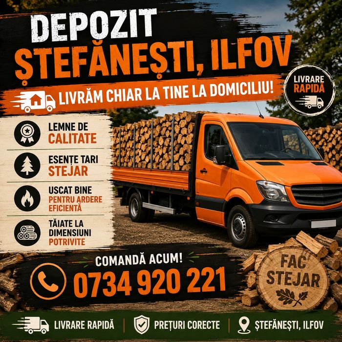 Lemne de foc  de vanzare