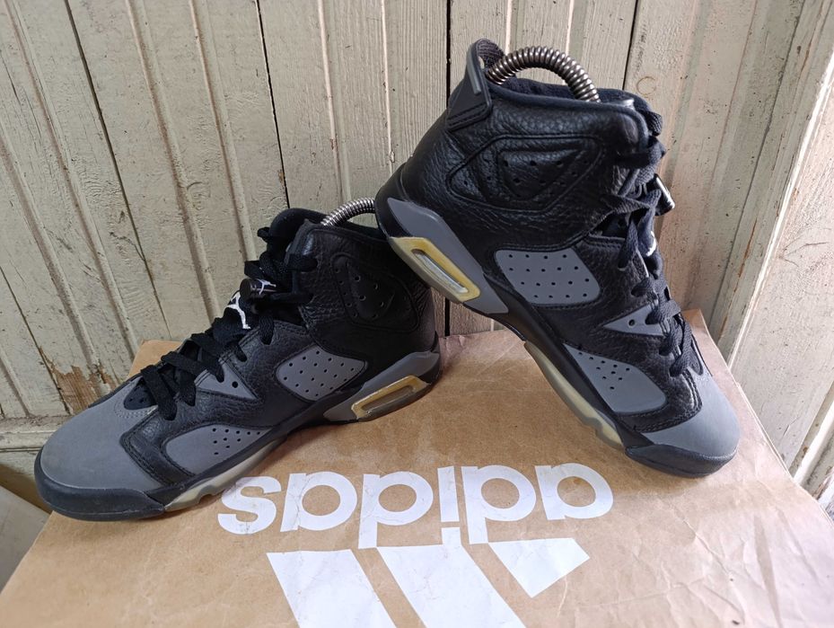 Air Jordan 6 Retro GS 'Black Cool Grey'оригинални маратонки 36.5 номер