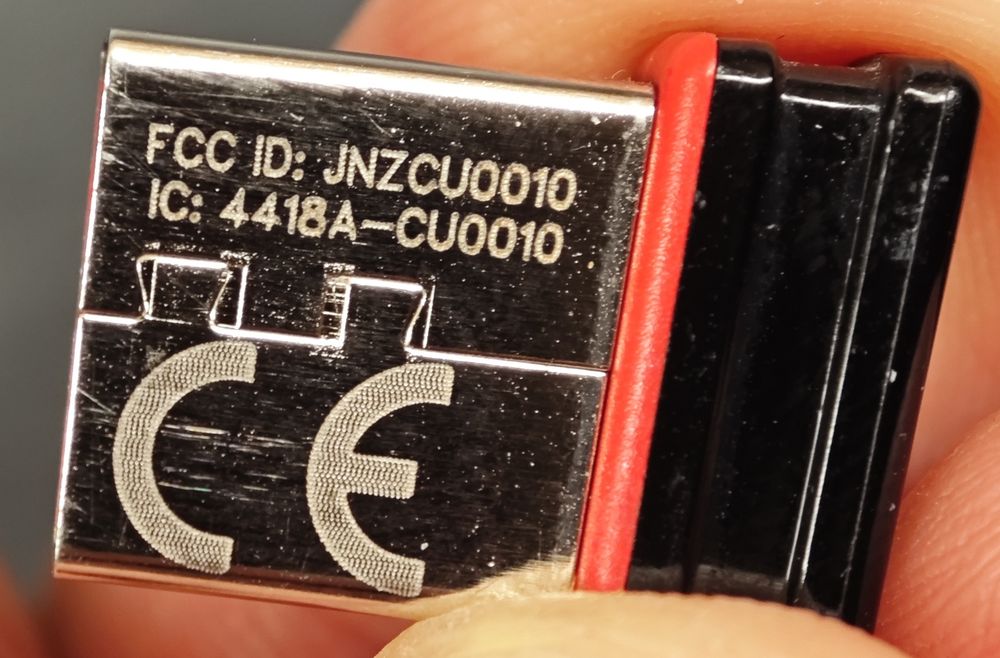 Logitech Unifying USB приемник (оригинален, с оранжева звезда)