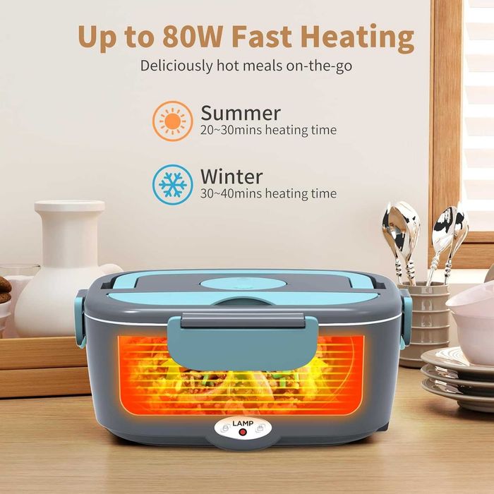 Электрический подогреватель еды для ланч-боксов с быстрым нагревом