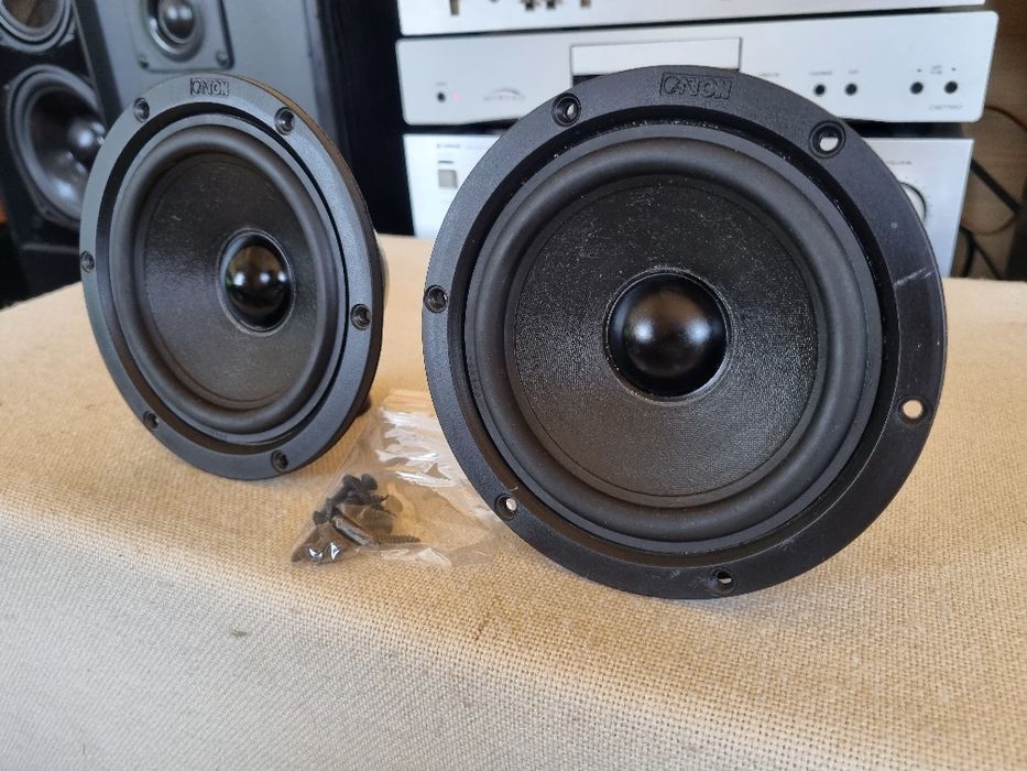 Set Difuzoare Mid/Bass Canton. 5 ohms, 40 watts, 15,4 cm. Impecabile