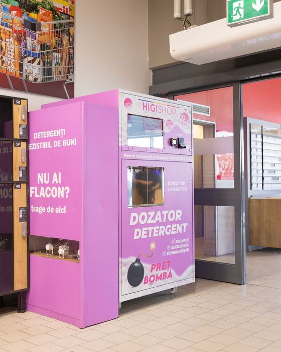 Afacere la cheie Dozator Detergent