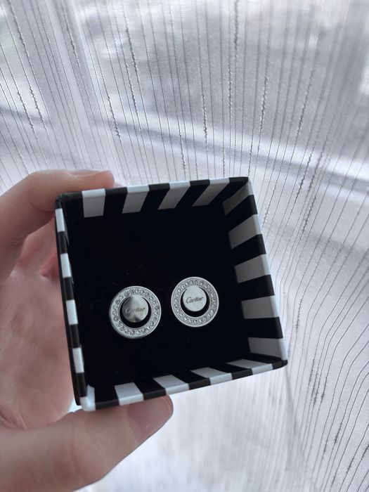 Cercei CARTIER argintii