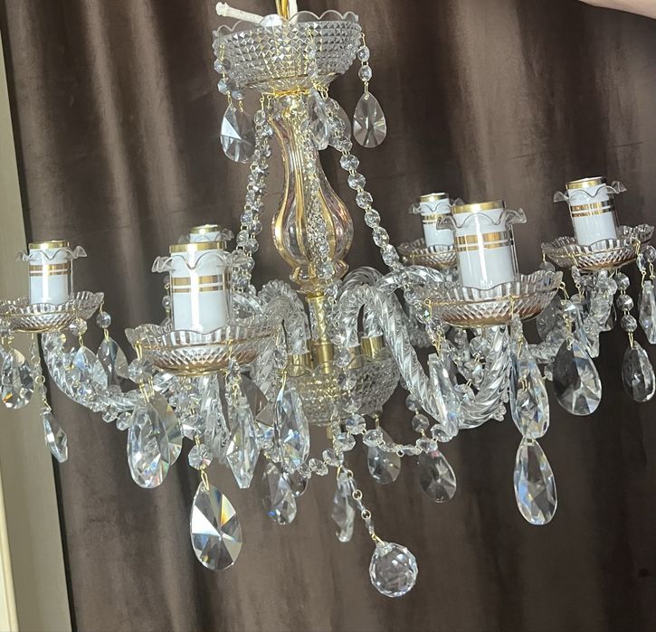 Люстра. Хрусталь. Посуда. Винтаж. Классика