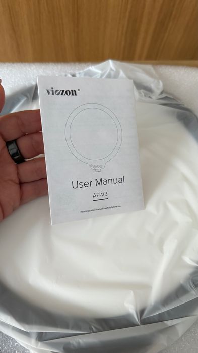 Lumină LED Viozon AP-V3 pentru filmări, TikTok, makeup, videoconferințe