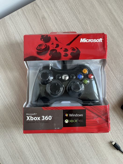 Джойстик на компютер xbox 360 проводной
