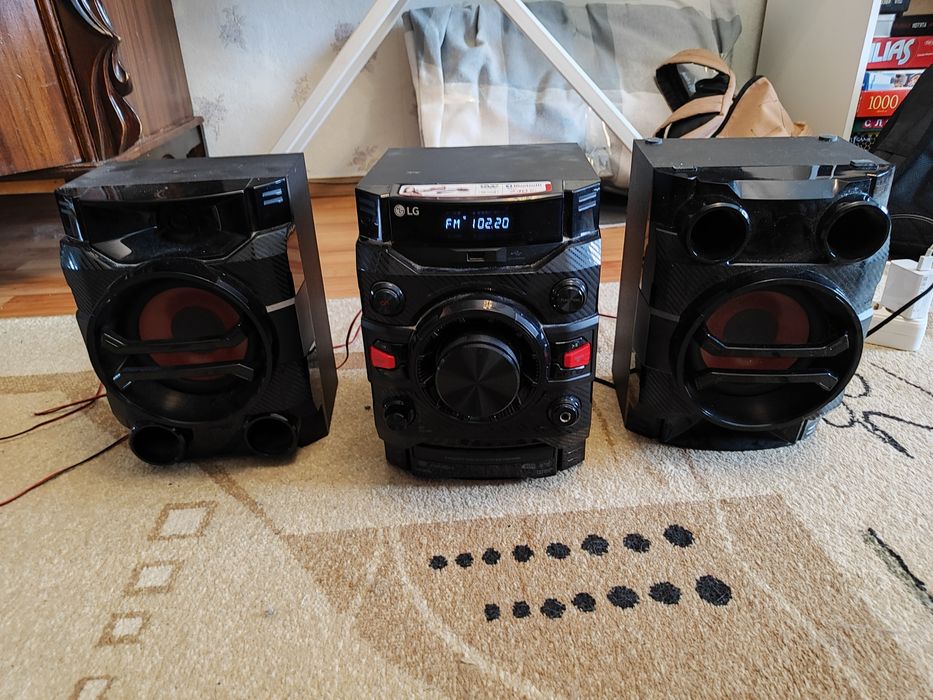 Mini hifi lg system 230 вт (караоке, аудио система)