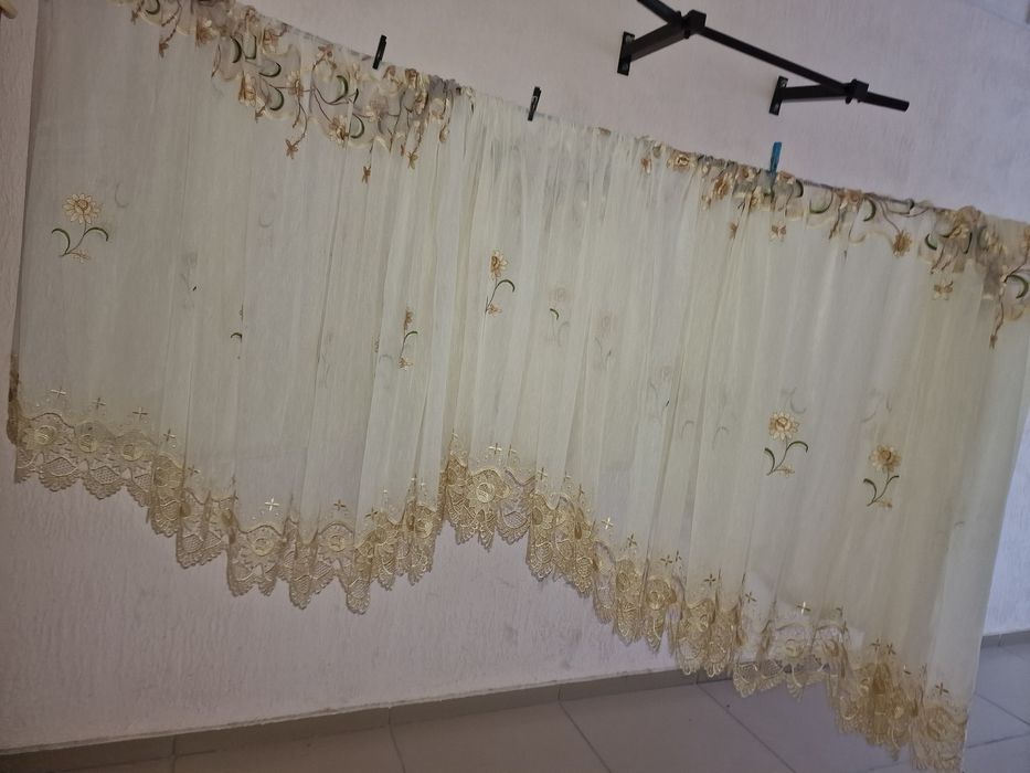 Продается турецский тюль в отличном  состоянии