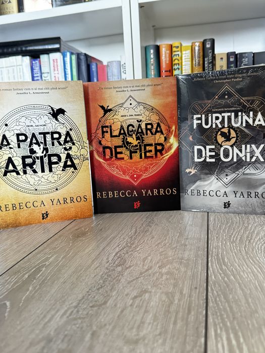 Seria A Patra Aripa (Fourth Wing) - Rebecca Yarros