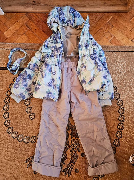Комплект, зимно яке и панталон.