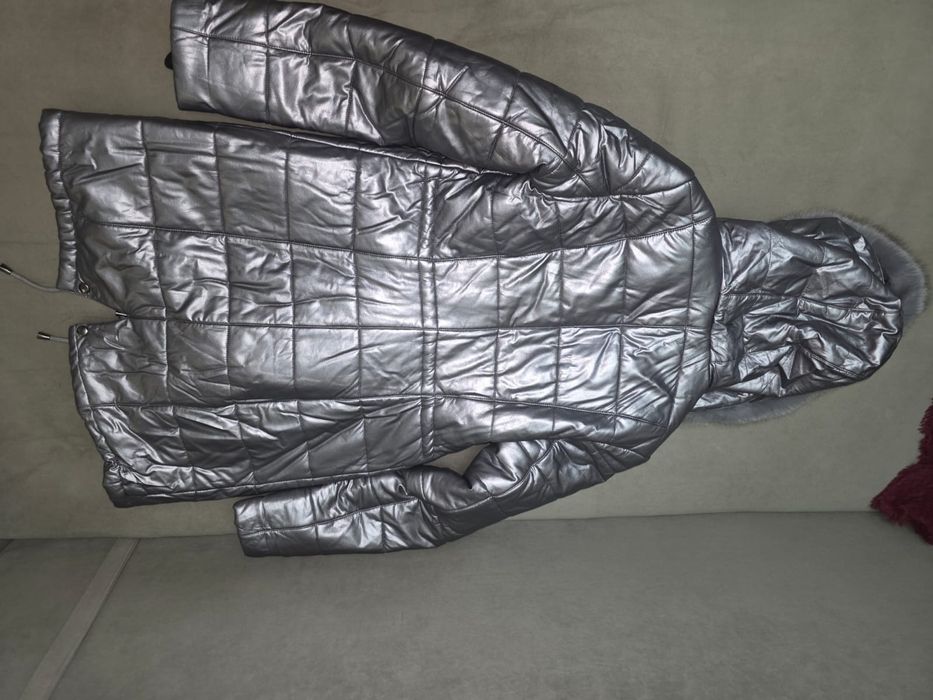 Зимняя парка, песцовый мех