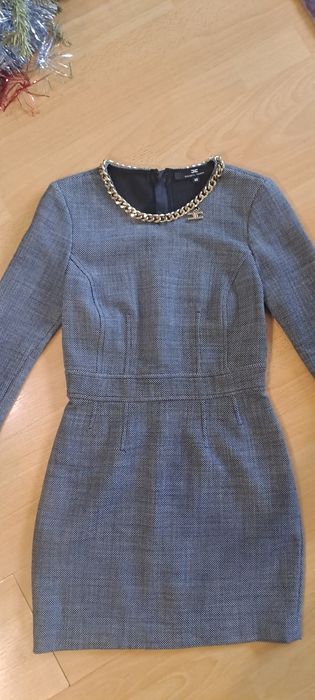 Elisabetta Franchi рокля с вълна