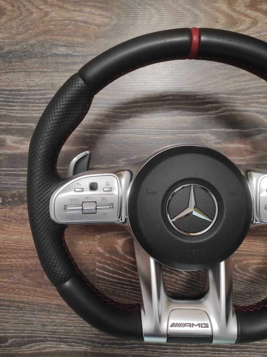 Mercedes AMG Volan Оригинален волан АМГ w167 w213 w238 w218 w257 w222 ...