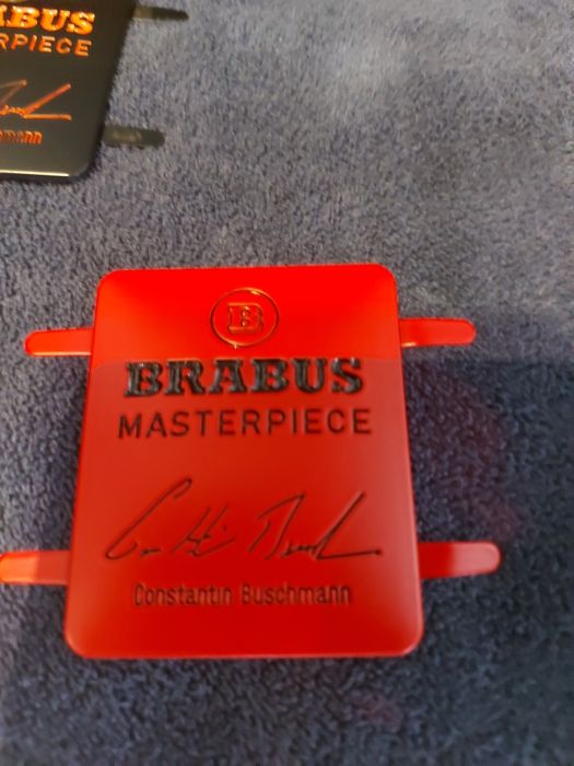 Емблема за седалки на Мерцедес Брабус Brabus