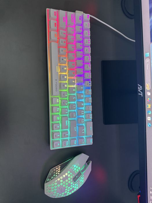 Прдается механическая игровая клавиатура и мышка в хорошем состоянии !