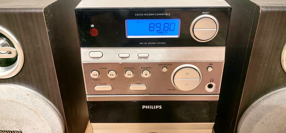 Radio casetofon CD Philips Micro Hi-Fi System MC145/12