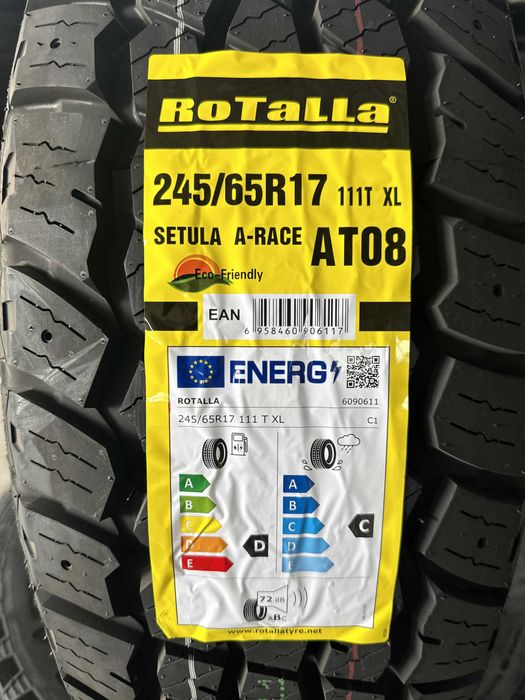 Нови джипови гуми ROTALLA SETULA AT08 245/65R17 111T XL НОВ DOT