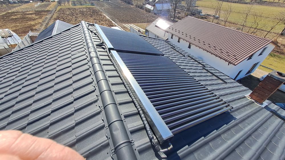 Panou vidat cu tuburi