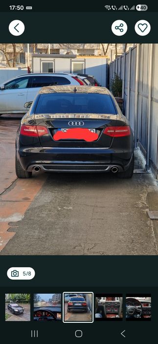Vand Audi A6 4F 2005 Facelift